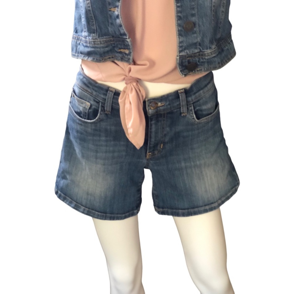 JOE’S Vintage Denim Jean Shorts Summer Spring Dark Blue‎ 5” Inseam Size 29